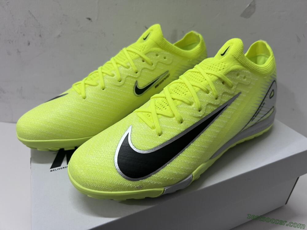 Nike Air Zoom Mercurial Vapor 16 Elite TF Low-Tops Soccer Shoes - Yellow/Black/White