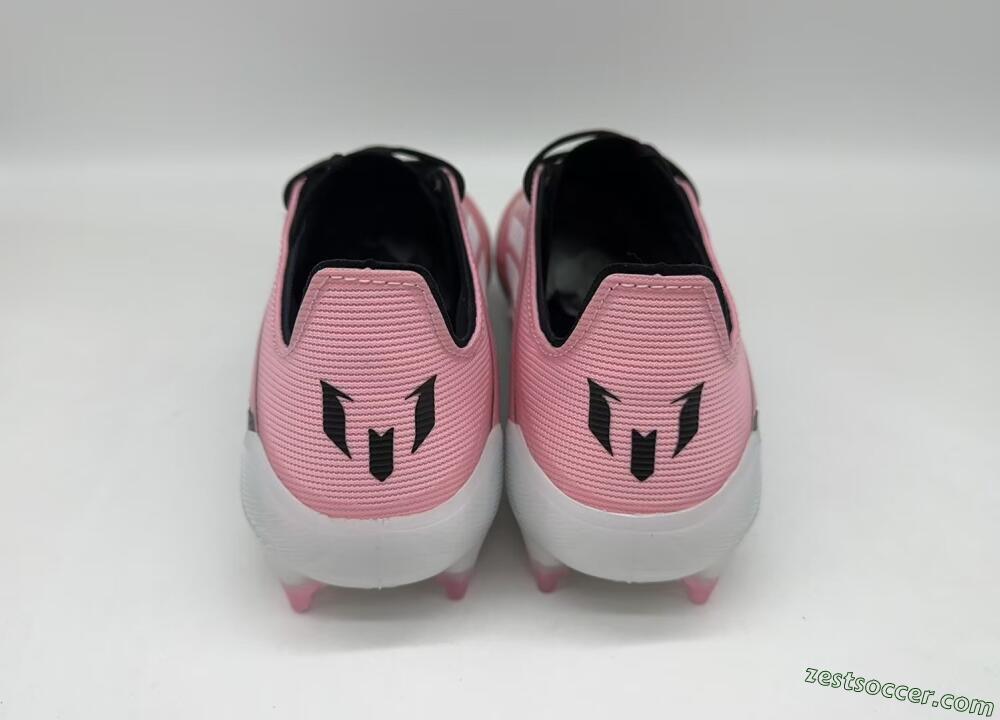 Messi x Adidas F50 Elite FG Low-Tops Soccer Cleats - Pink/Black/White