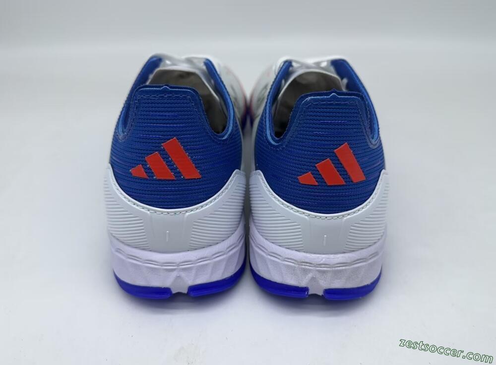 Adidas F50 Pro TF Low-Tops Soccer Shoes - White/Red/Blue