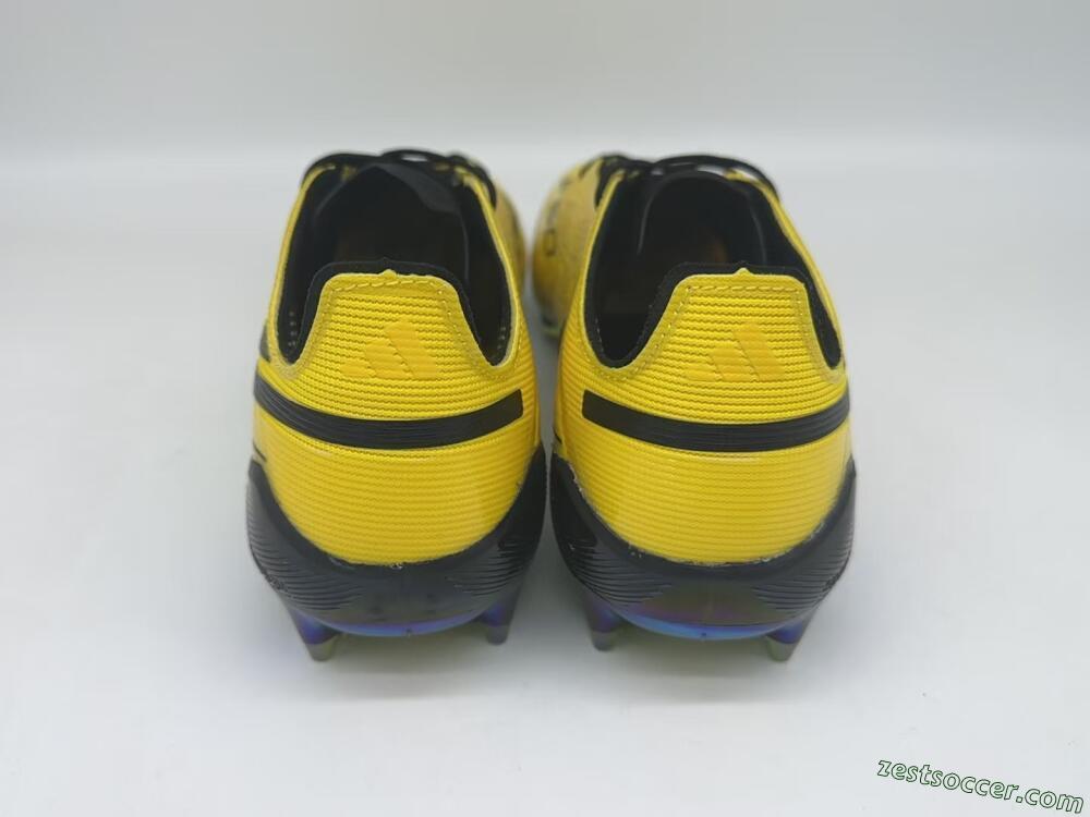 Adidas F50 Elite FG Low-Tops Soccer Cleats - Yellow/Black/Gold