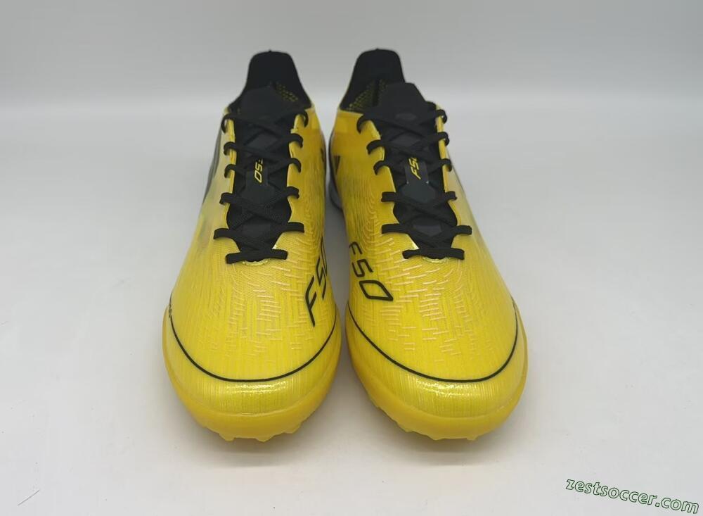 Adidas F50 Pro TF Low-Tops Soccer Shoes - Yellow/Black/White