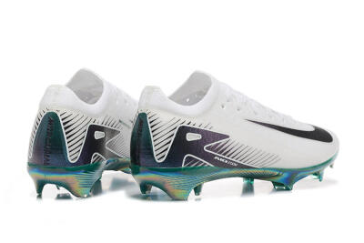 Nike Air Zoom Mercurial Vapor 16 Elite FG Low-Tops Soccer Cleats - White/Black/Gold