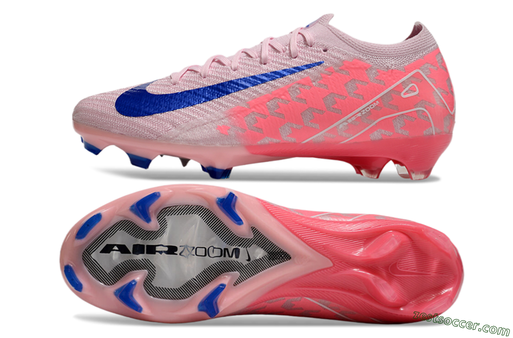Nike Air Zoom Mercurial Superfly 16 Elite FG Low-Tops Soccer Cleats - Pink/Blue/Red 1