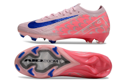 Nike Air Zoom Mercurial Superfly 16 Elite FG Low-Tops Soccer Cleats - Pink/Blue/Red