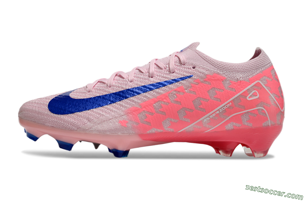 Nike Air Zoom Mercurial Superfly 16 Elite FG Low-Tops Soccer Cleats - Pink/Blue/Red 2