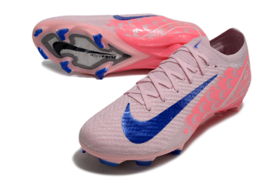 Nike Air Zoom Mercurial Superfly 16 Elite FG Low-Tops Soccer Cleats - Pink/Blue/Red