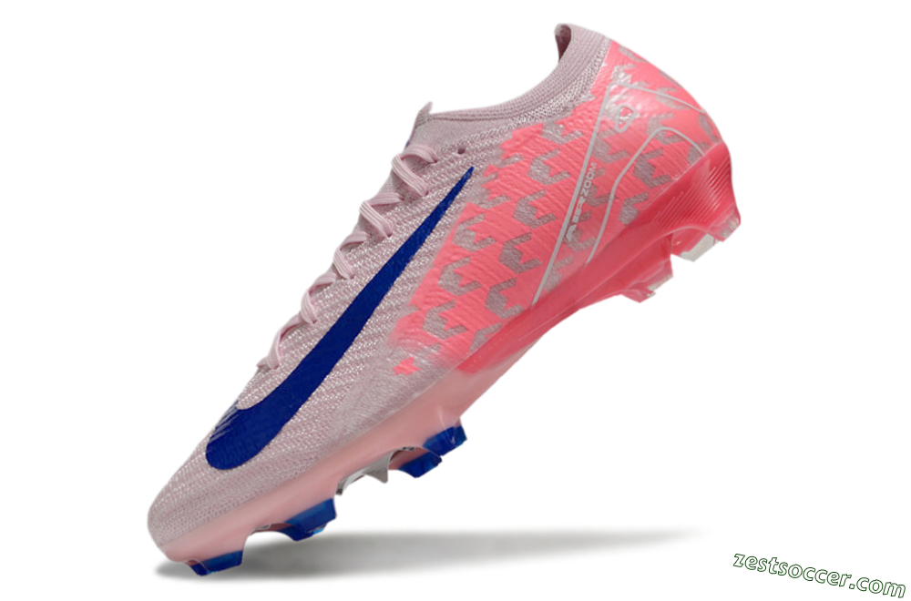Nike Air Zoom Mercurial Superfly 16 Elite FG Low-Tops Soccer Cleats - Pink/Blue/Red 5