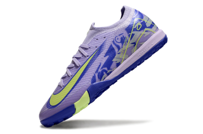Nike Air Zoom Mercurial Vapor 16 Elite TF Low-Tops Soccer Shoes - Purple/Yellow/Blue