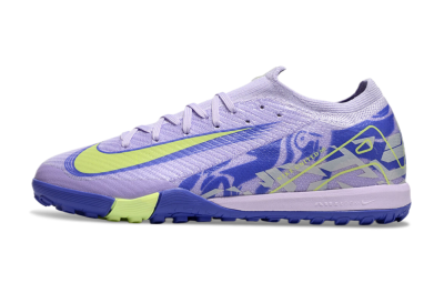 Nike Air Zoom Mercurial Vapor 16 Elite TF Low-Tops Soccer Shoes - Purple/Yellow/Blue