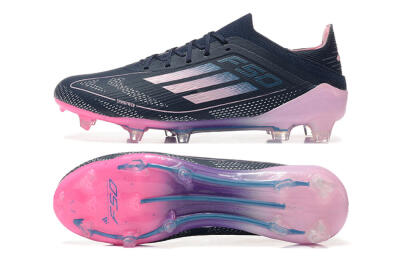 Adidas F50 Elite FG Low-Tops Soccer Cleats - Blue/Pink