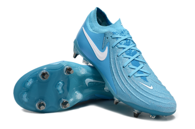 Nike Phantom Luna Elite SG Low-Tops Soccer Cleats - Blue/White