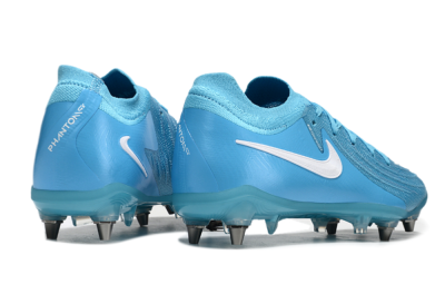 Nike Phantom Luna Elite SG Low-Tops Soccer Cleats - Blue/White