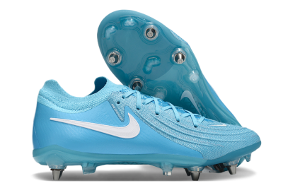 Nike Phantom Luna Elite SG Low-Tops Soccer Cleats - Blue/White