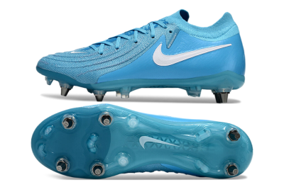 Nike Phantom Luna Elite SG Low-Tops Soccer Cleats - Blue/White