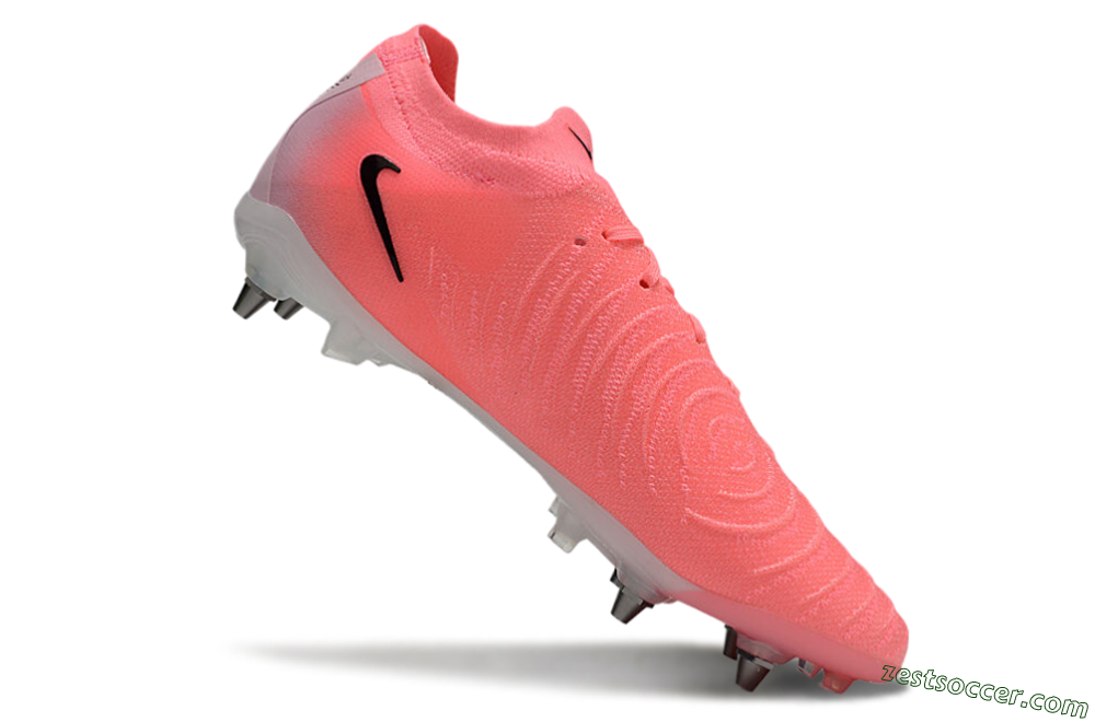 Nike Phantom Luna Elite SG Low-Tops Soccer Cleats - Pink/Black/White 4