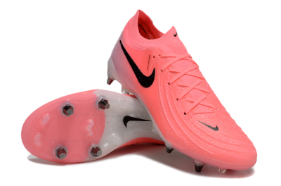 Nike Phantom Luna Elite SG Low-Tops Soccer Cleats - Pink/Black/White
