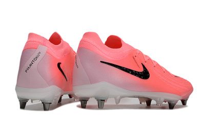 Nike Phantom Luna Elite SG Low-Tops Soccer Cleats - Pink/Black/White