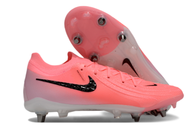 Nike Phantom Luna Elite SG Low-Tops Soccer Cleats - Pink/Black/White