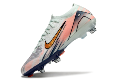Nike Air Zoom Mercurial Vapor 16 Elite SG Low-Tops Soccer Cleats - Jade/Gold/Blue