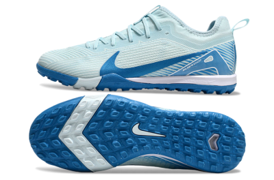 Nike Air Zoom Mercurial Vapor 16 Elite TF Low-Tops Soccer Shoes - Jade/Blue/White
