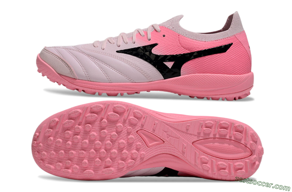Mizuno Morelia Neo Sala M8 TF Low-Tops Soccer Shoes - Pink/Black 1
