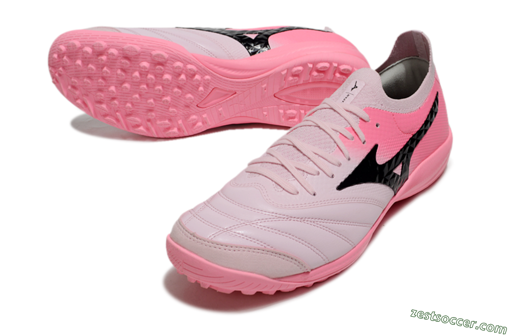 Mizuno Morelia Neo Sala M8 TF Low-Tops Soccer Shoes - Pink/Black 3
