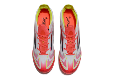 Adidas F50 Elite TF Low-Tops Soccer Shoes - White/Red/Yellow