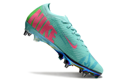 Nike Air Zoom Mercurial Vapor 16 Elite SG Low-Tops Soccer Cleats - Jade/Pink/Gold