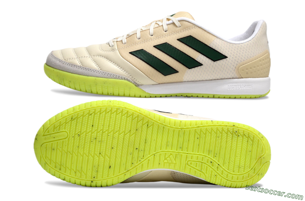 Adidas Competition Top IC Low-Tops Soccer Shoes - Brown/Green/White 1