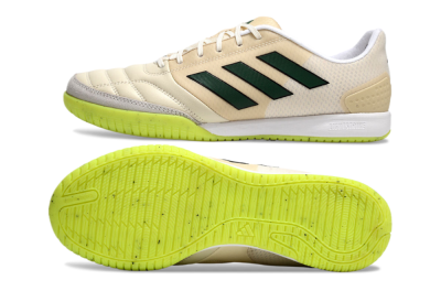 Adidas Competition Top IC Low-Tops Soccer Shoes - Brown/Green/White