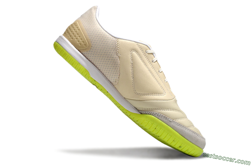 Adidas Competition Top IC Low-Tops Soccer Shoes - Brown/Green/White 4