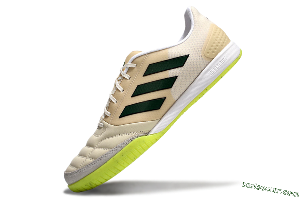 Adidas Competition Top IC Low-Tops Soccer Shoes - Brown/Green/White 5