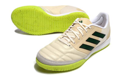 Adidas Competition Top IC Low-Tops Soccer Shoes - Brown/Green/White