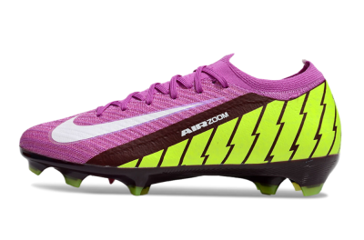 Nike Air Zoom Mercurial Vapor 16 Elite FG Low-Tops Soccer Cleats - Pink/White/Yellow