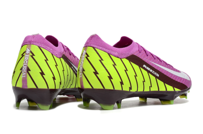 Nike Air Zoom Mercurial Vapor 16 Elite FG Low-Tops Soccer Cleats - Pink/White/Yellow