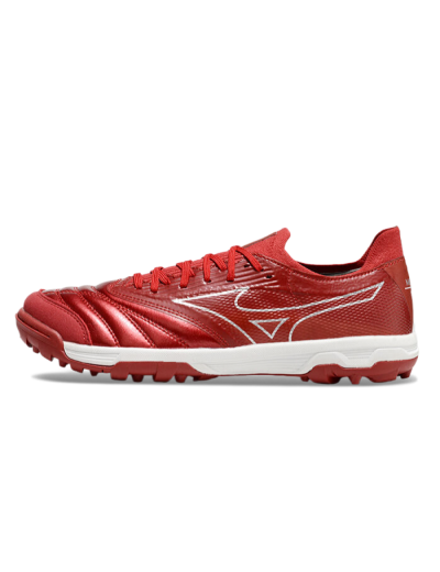 Mizuno Morelia Neo Sala TF Low-Tops Soccer Shoes - Red/Gold/White