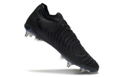 Nike Phantom Luna Elite SG Low-Tops Soccer Cleats - Black/White/Blue