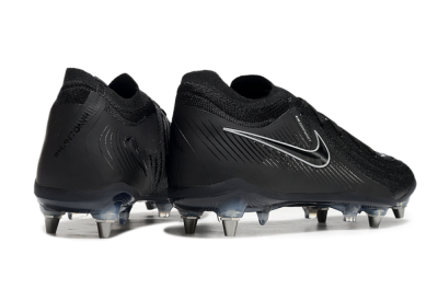 Nike Phantom Luna Elite SG Low-Tops Soccer Cleats - Black/White/Blue