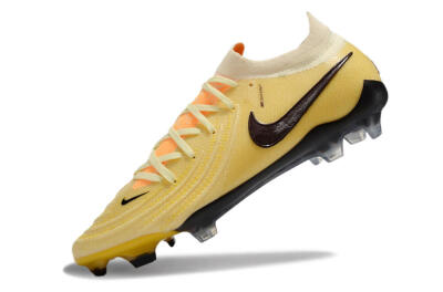 Nike Phantom GX 2 Elite FG Low-Tops Soccer Cleats - Yellow/Black