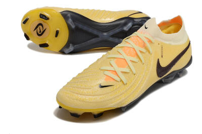 Nike Phantom GX 2 Elite FG Low-Tops Soccer Cleats - Yellow/Black