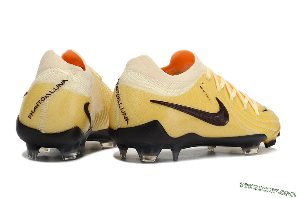 Nike Phantom GX 2 Elite FG Low-Tops Soccer Cleats - Yellow/Black 6