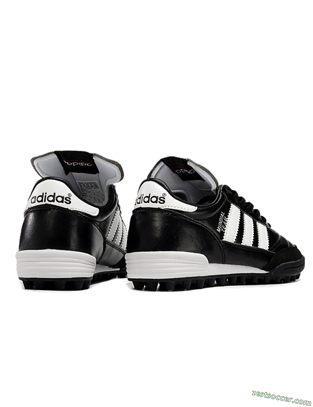 Adidas Mundial Team Astro TF Low-Tops Soccer Shoes - Black/White 6