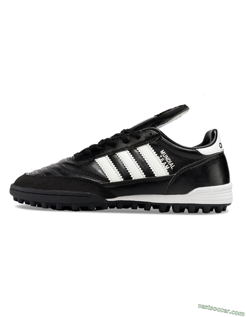 Adidas Mundial Team Astro TF Low-Tops Soccer Shoes - Black/White 2