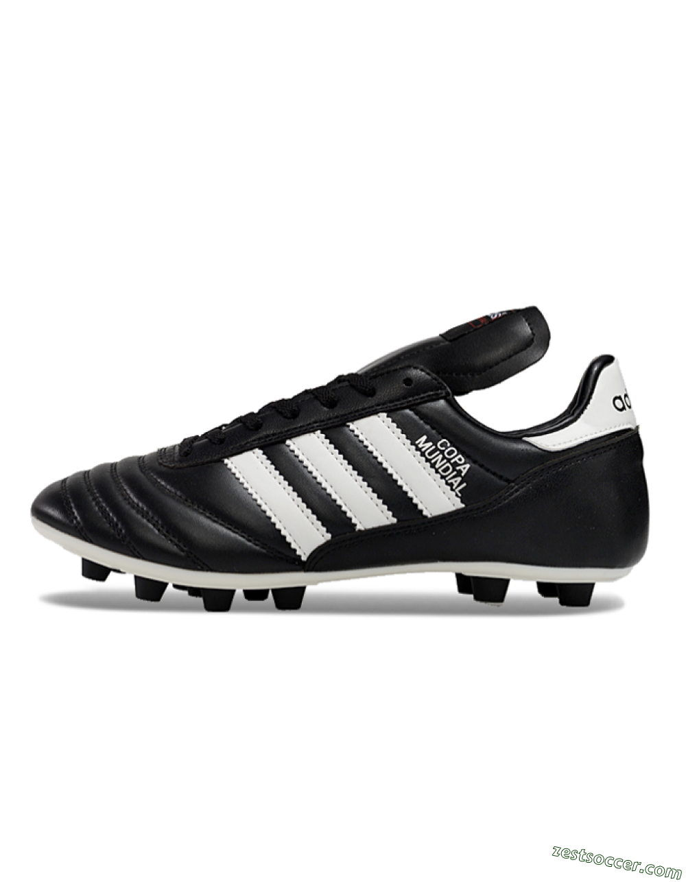 Adidas Mundial Team Astro TF Low-Tops Soccer Shoes - Black/White 2
