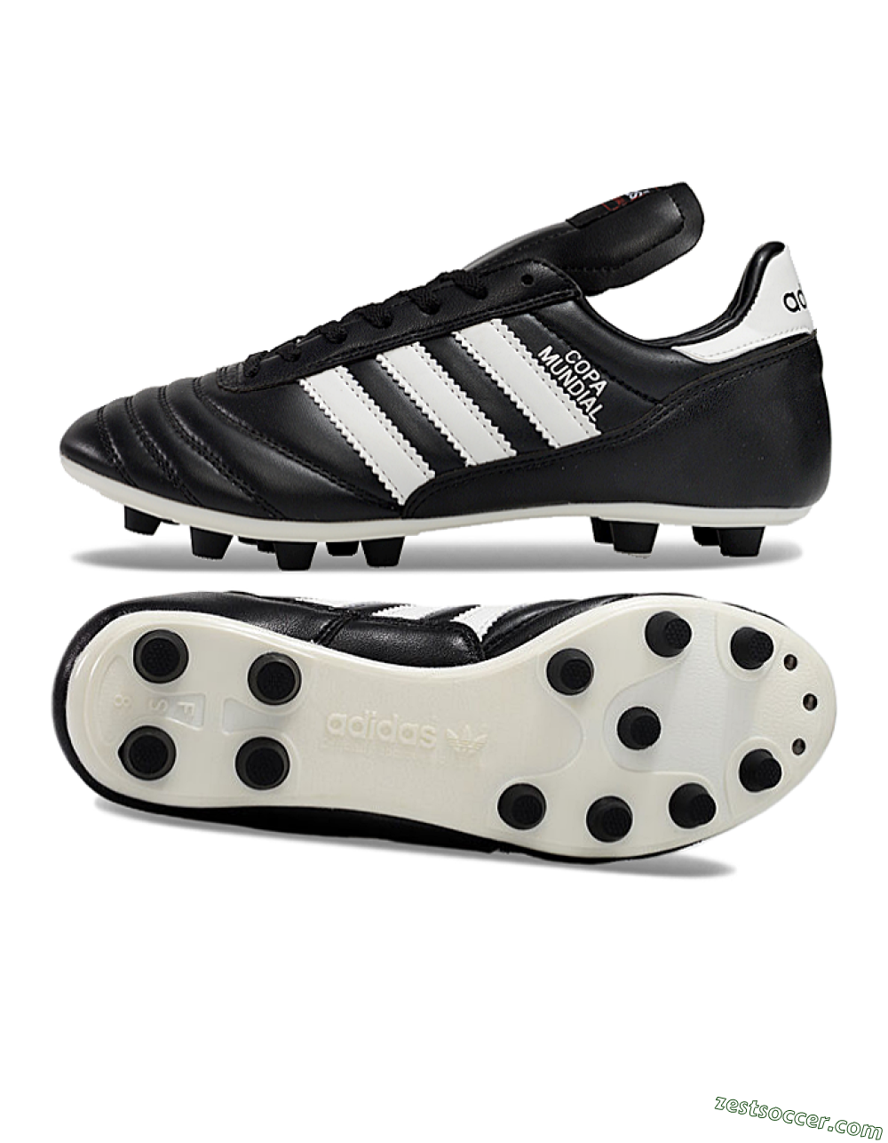 Adidas Mundial Team Astro TF Low-Tops Soccer Shoes - Black/White 1