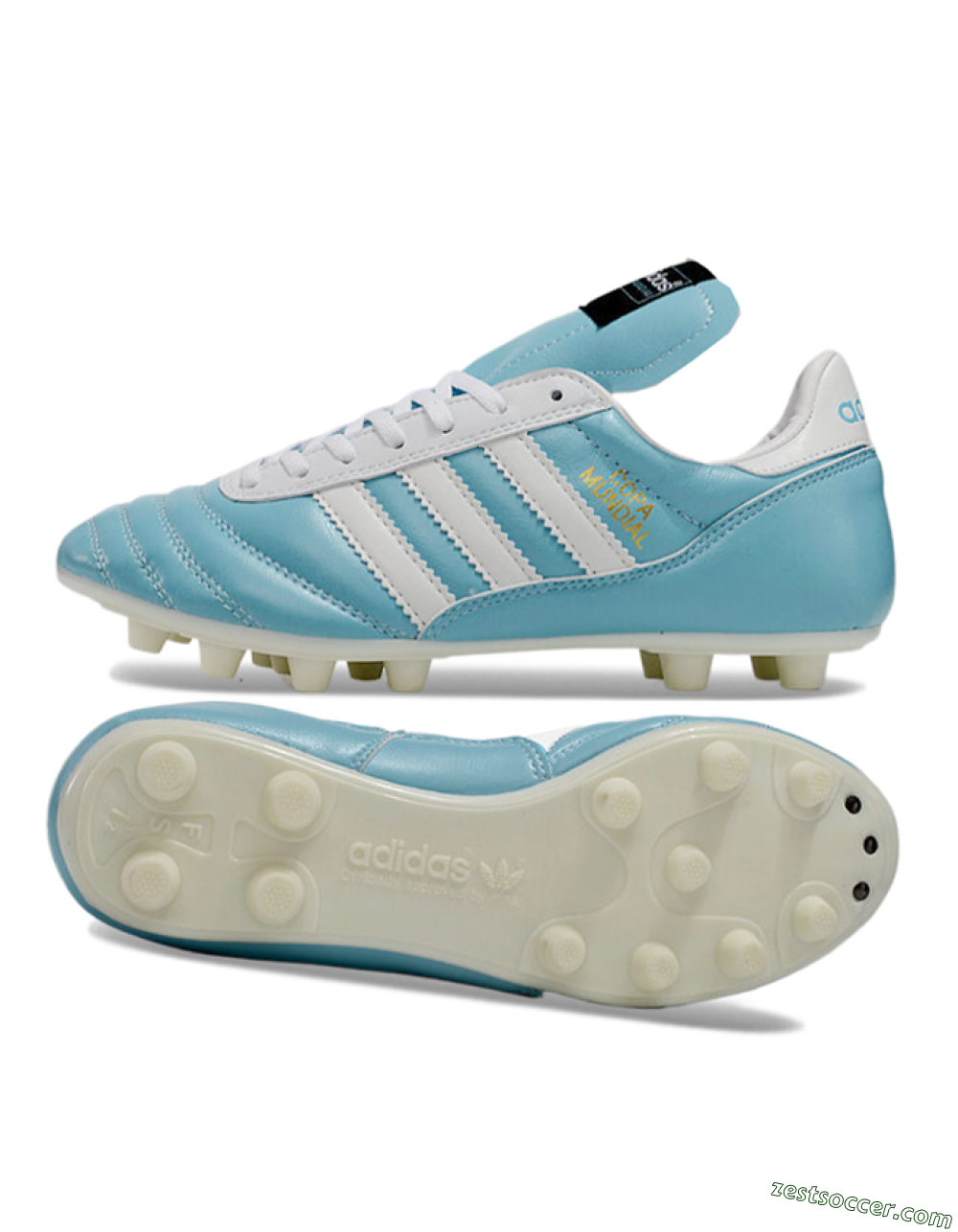 Adidas Mundial Team Astro TF Low-Tops Soccer Shoes - Jade/White/Black 1