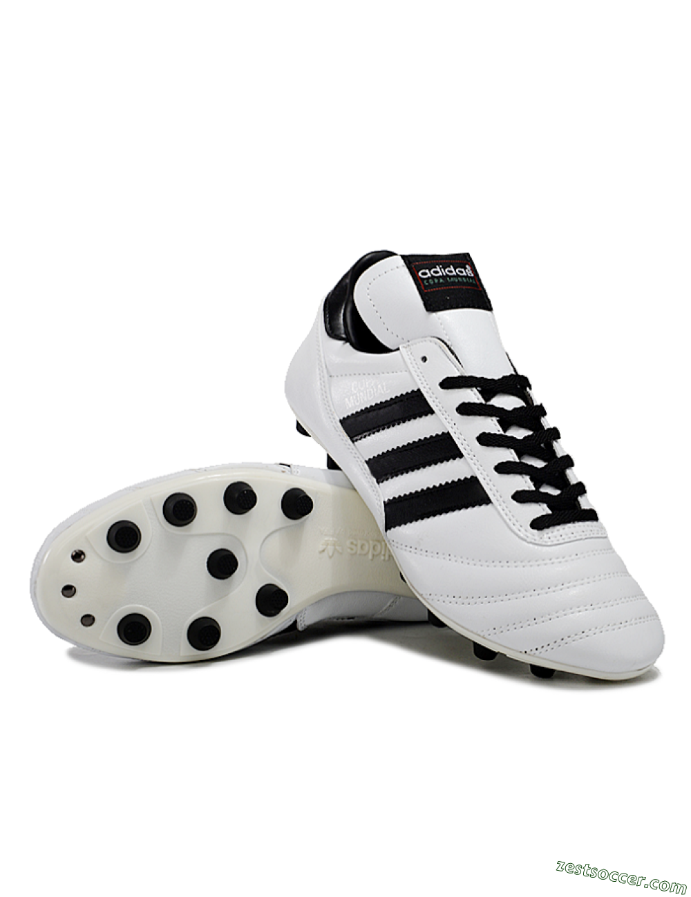 Adidas Mundial Team Astro TF Low-Tops Soccer Shoes - White/Black 3
