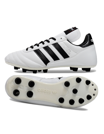 Adidas Mundial Team Astro TF Low-Tops Soccer Shoes - White/Black
