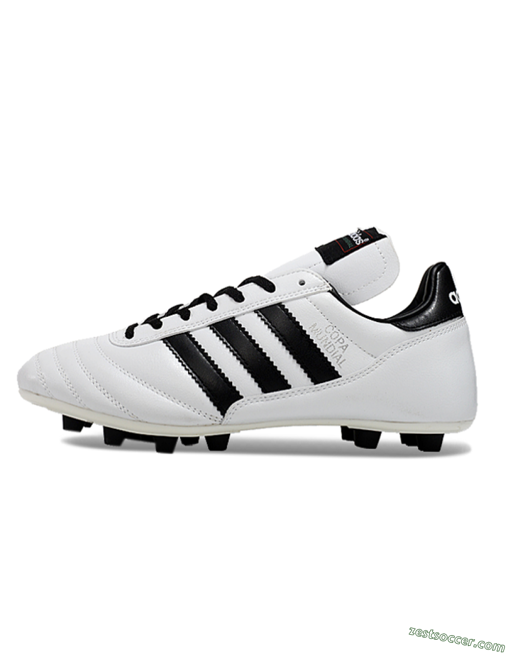Adidas Mundial Team Astro TF Low-Tops Soccer Shoes - White/Black 2