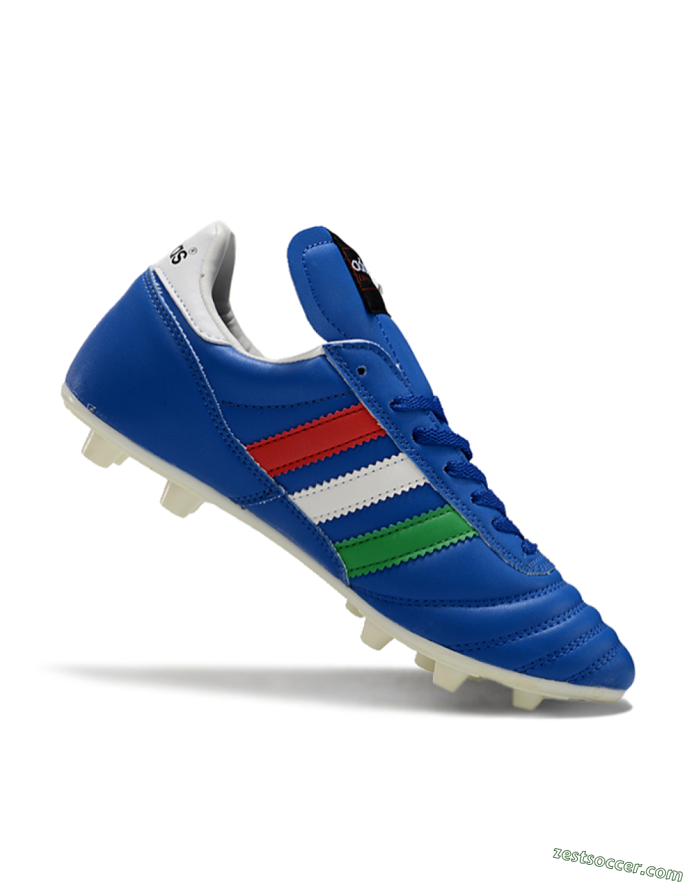 Adidas Mundial Team Astro TF Low-Tops Soccer Shoes - Blue/Green/Red 3